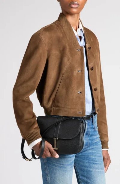 Tom Ford Single-shoulder Bag With Adjustable Strap In Black