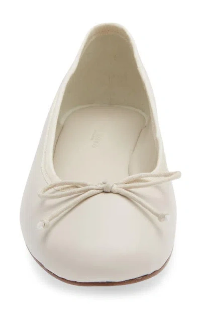 Tony Bianco Comma Ballet Flat In Neutral