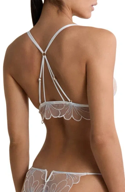 Etam Camelia Triangle Bralette In Multi