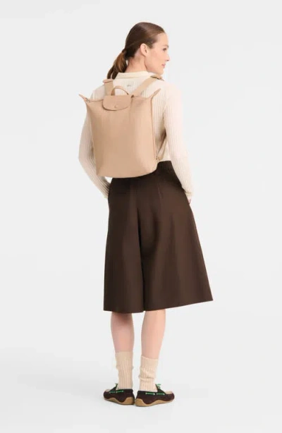 Longchamp Medium Le Pliage One Backpack In Brown