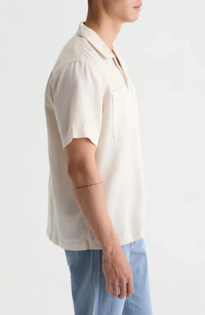 Ag Marco Solid Camp Shirt In White