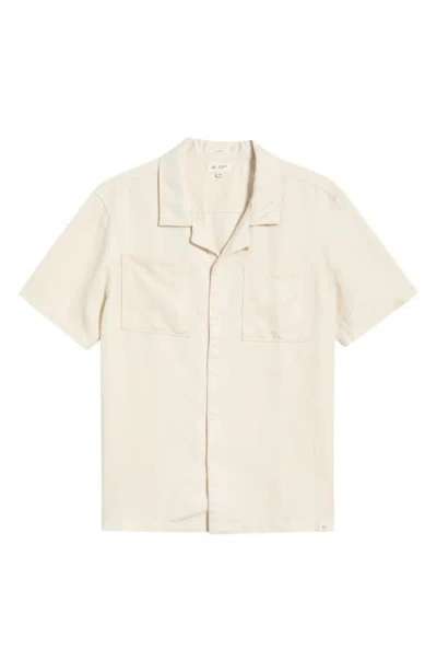 Ag Marco Solid Camp Shirt In White