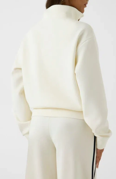Guess Olympe Front Zip Jacket In White