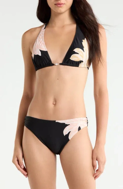 Sanctuary Halter Triangle Bikini Top In Multi