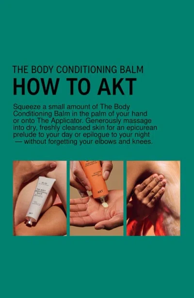 Akt The Body Conditioning Balm In Transparent