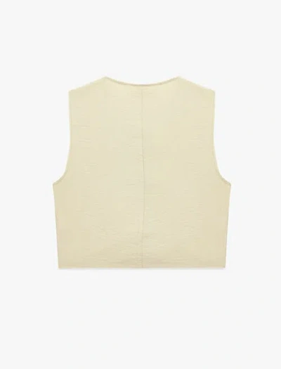 Koton Sleeveless Tie Front Top In Brown
