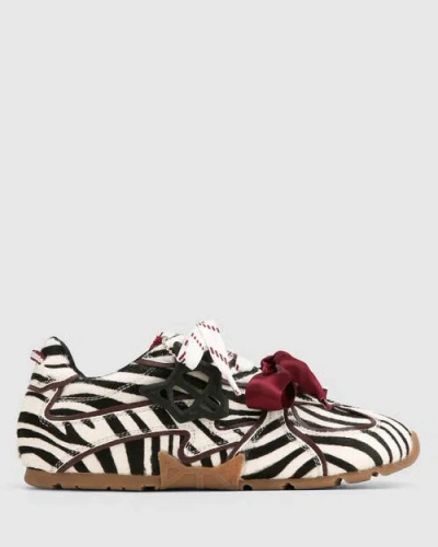 Naked Wolfe Adored Pony Sneaker In Animal Print