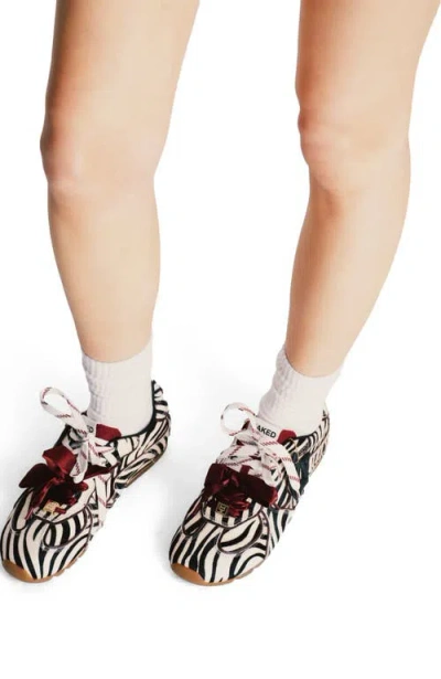 Naked Wolfe Adored Pony Sneaker In Animal Print