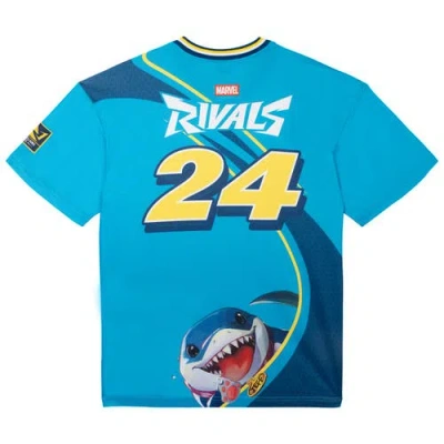 Marvel Athletic Short Sleeve Tee In Blue