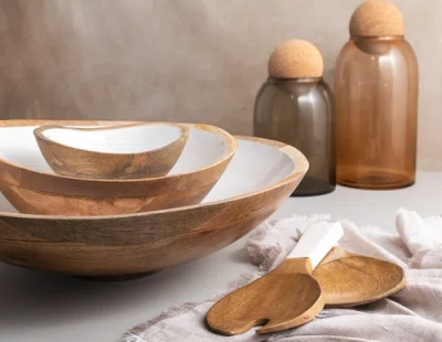 Be Home Madras Serving Set In Multi