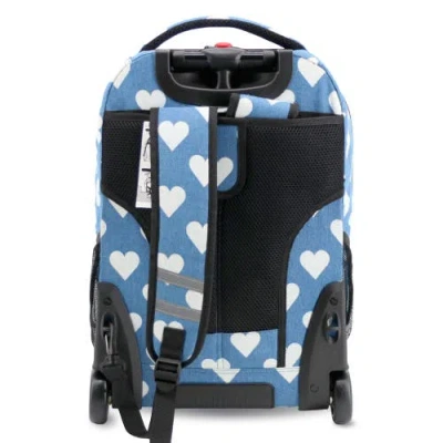 J World Sun Dance Laptop 20" Rolling Backpack In Multi