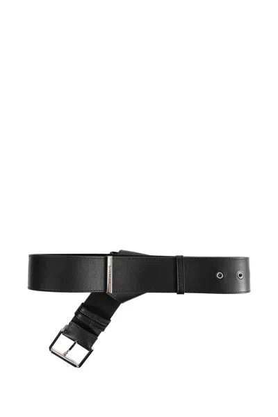 Givenchy Windsor Knot Belt In Black