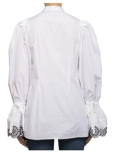 Shop Alexander Mcqueen White Cotton Shirt