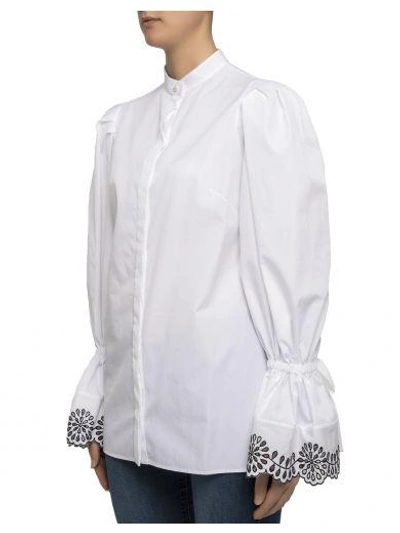 Shop Alexander Mcqueen White Cotton Shirt