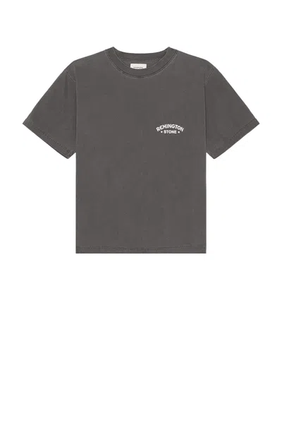 Remington Stone Eagle Tee In Black