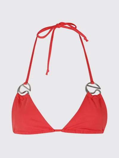 Coperni Polyamide Bikini Top In Red