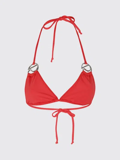 Coperni Polyamide Bikini Top In Red