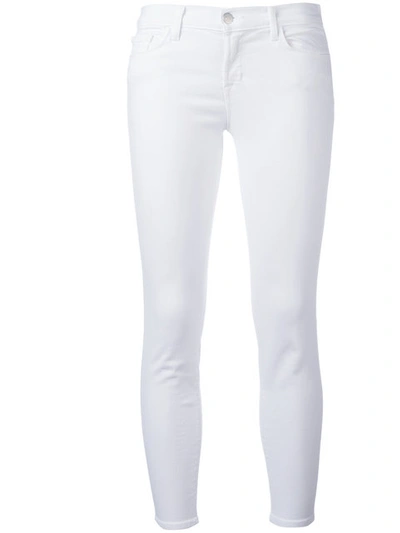 J Brand Cropped Jeans - White