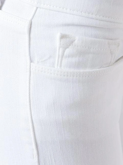Shop J Brand Cropped Jeans - White