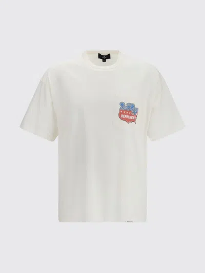Represent T-shirt Men In White
