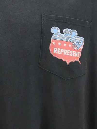 Represent T-shirt Men In Black