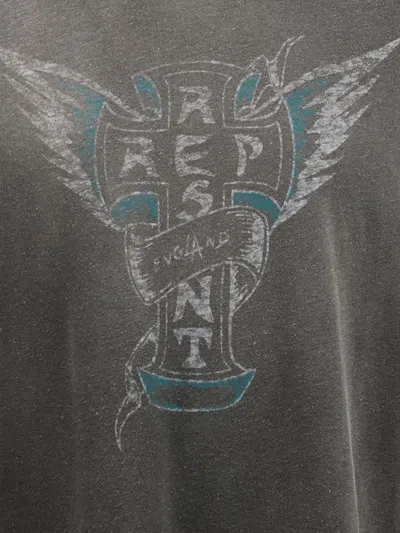 Represent T-shirt Men In Gray