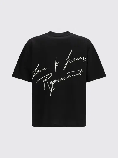 Represent T-shirt Men In Black