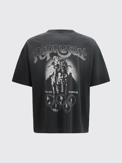 Represent T-shirt Men In Black