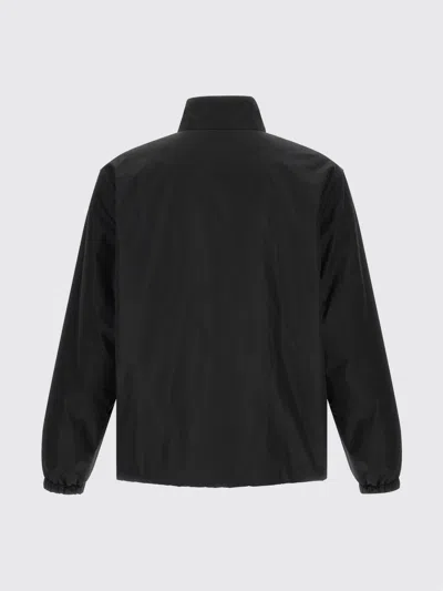 Jil Sander Midnight Blue Polyester Jacket In Black