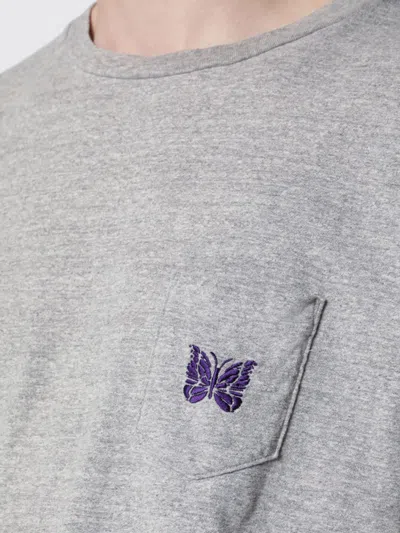 Needles T-shirt Men In Gray