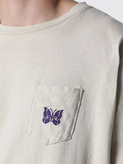 Needles T-shirt Men In Neutral