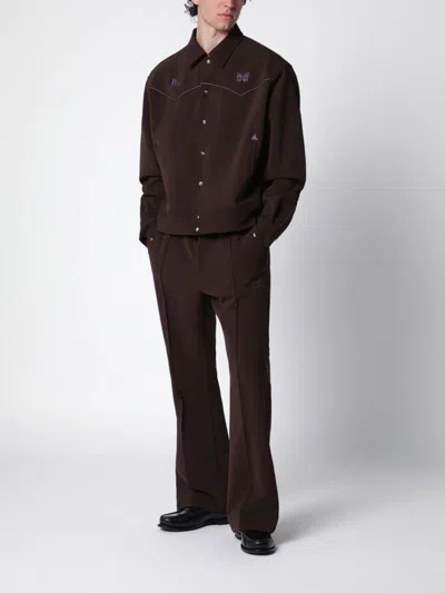 Needles Pants Men In Brown