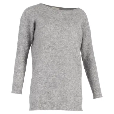 Acne Studios Knitted Sweater In Grey Wool In Multi