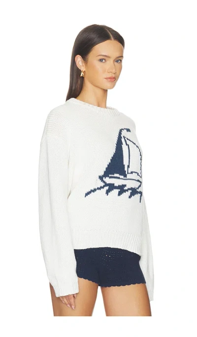 Ciao Lucia Josette Pullover Ivory In White