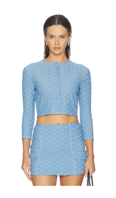 Devon Windsor Reed Jacket In Blue
