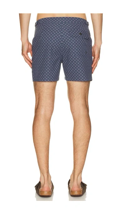 Marine Layer Tailored 5 Swim Trunk In Multi
