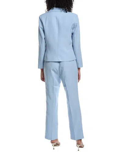 Pascale La Mode 2pc Suit In Blue
