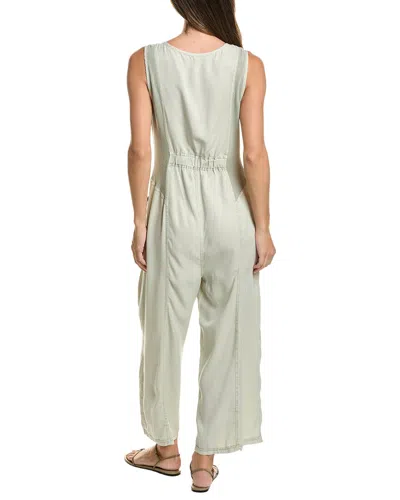 Xcvi Macgowan Crop Jumpsuit In Green