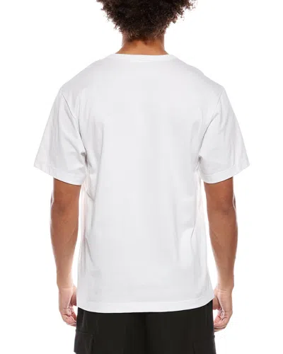 Helmut Lang Heavyweight Stencil Logo Graphic T-shirt In White
