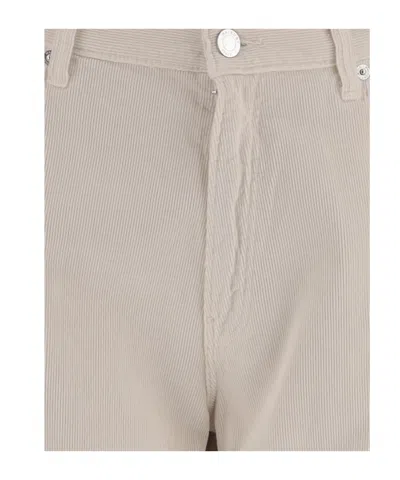 Haikure Belt Loop Jeans In Gray