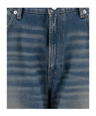 Haikure Belt Loop Jeans In Blue