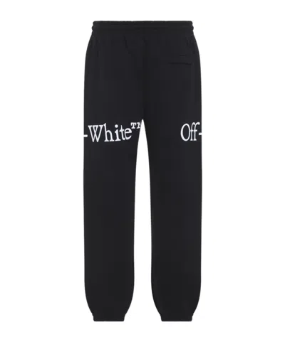 Off-white Drawstring Sweatpants In Black