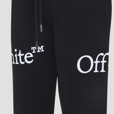 Off-white Drawstring Sweatpants In Black