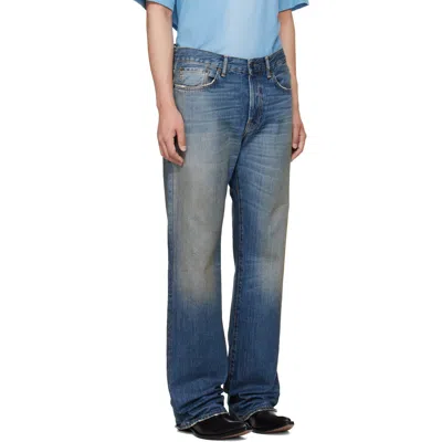 Acne Studios Multi-pocket Jeans In Blue