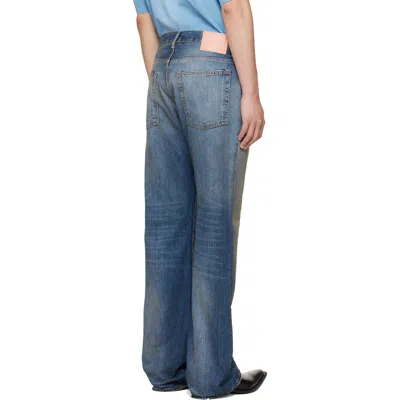 Acne Studios Multi-pocket Jeans In Blue