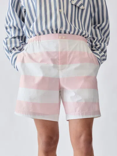 Jacquemus Elastic Shorts In Pink