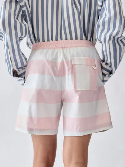 Jacquemus Elastic Shorts In Pink