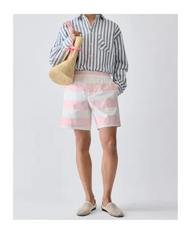 Jacquemus Elastic Shorts In Pink