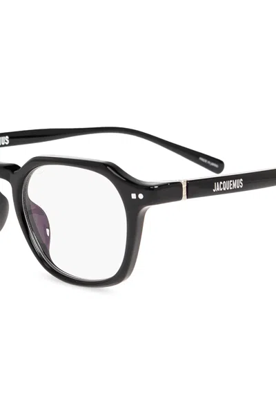Jacquemus Full Frame Plain Mirror In Black
