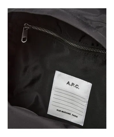 A.p.c. Backstage Small Backpack In Black